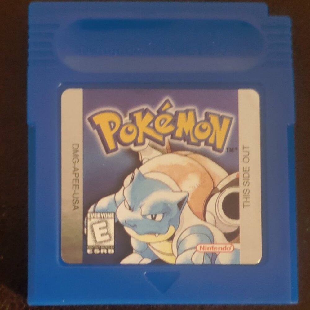 Pokemon Blue GB Video Game Gameboy
